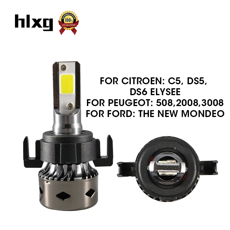 Hlxg 2 шт. H7 Led canbus 12000LM мини автомобильные фары для автомобилей фара мотоцикла без