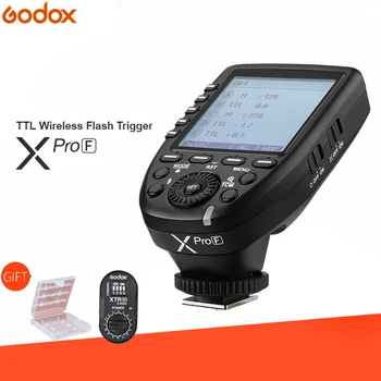 

Godox XPro-F E-TTL 2.4G Wireless HSS Flash Trigger+XTR-16 Receiver for Fujitsu camera Godox AD360/AR400/DE/QT/DP/QS/GS/GT Series