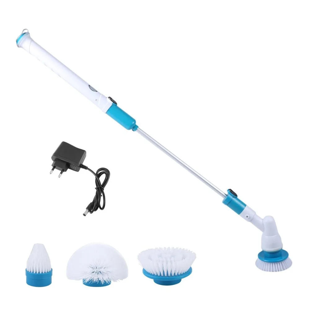 

Multifunctional Long Handle Cordless Rechargeable Extendable House Electric Automatic Rotary Cleaning Brush Spin Scrubber
