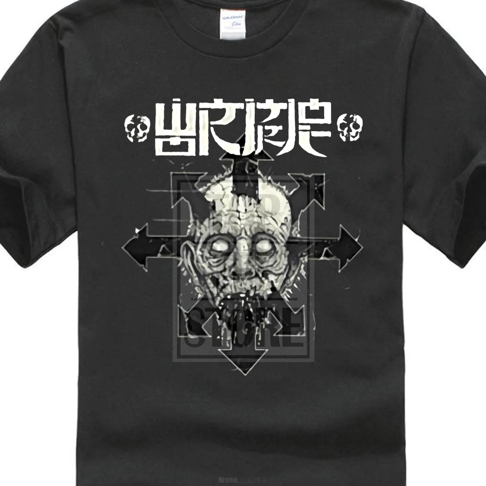 Футболка Wormrot Star Of Chaos размеры S M L Xl Officl футболка Grindcore Death Metal летняя мужская новые