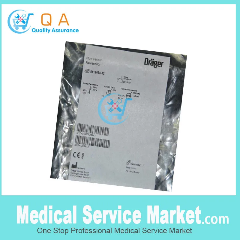 

Drager Pressure difference flow sensor, PPSU, disinfectable&sterilizable 8412034/Breathing Circuit Flowsensor Oxylog 2000 / 3000