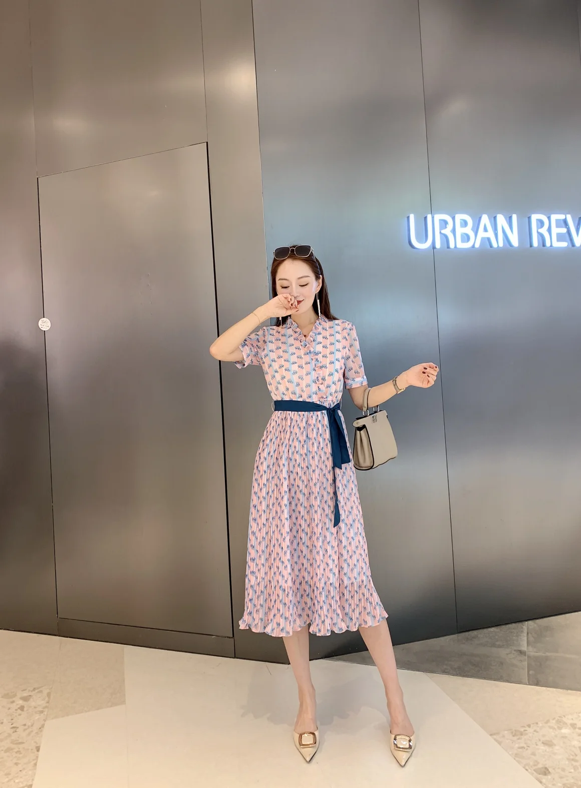 

Elegant Women Dress Pink Vestidos 2019 New Spring Summer Office Lady Plus Size Women Sexy Dresses Party Night Club Long Dress