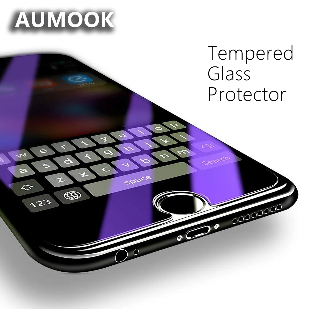 

Tempered Glass Protector Curved Edge Glass Protector For iPhone 6 plus 6s plus 7 plus 8 plus Protection Toughened Glass Film 9H