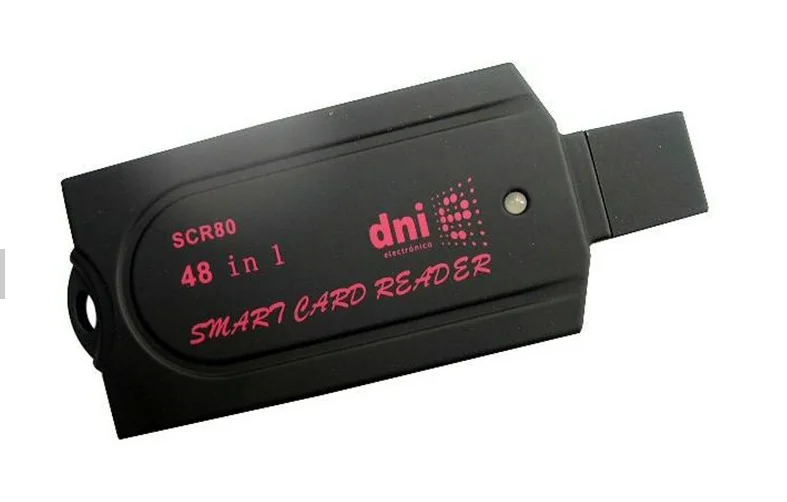 USB считыватель смарт карт ПК/sc scr80 поддержка SD(7 в 1) micro SD MS(3 M2 SIM iso7816 ic карта с SDK