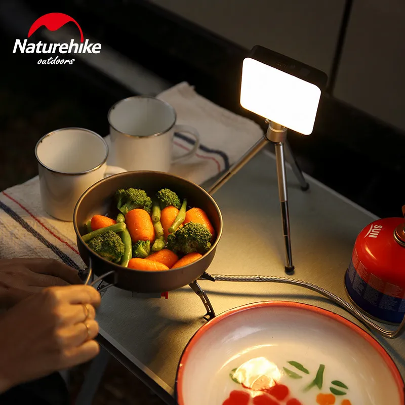  Naturehike Multifunction LED Camping Lamp Portable Tent Lamp Camping Light USB Rechargeable Outdoor