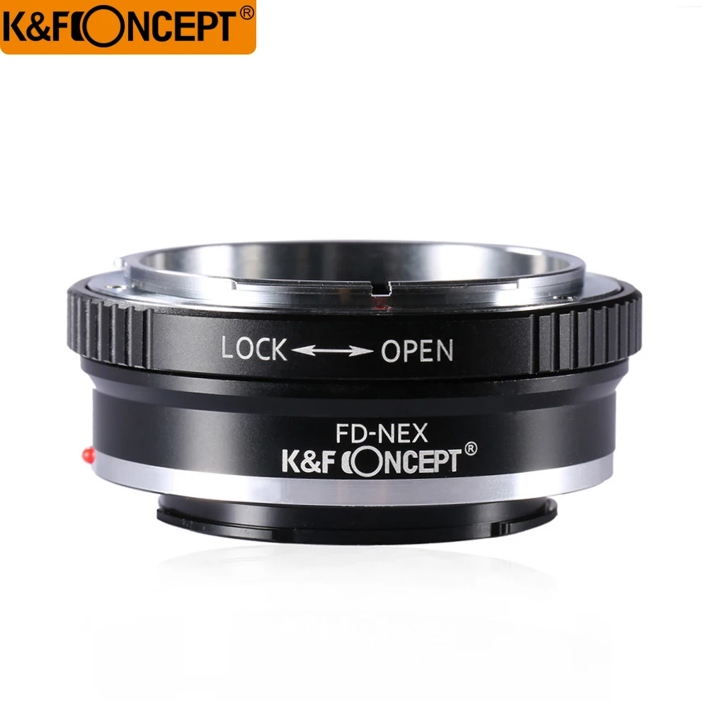 K&ampF concept Переходное Кольцо FD-NEX FD Объектива на Sony NEX-3 NEX-5 NEX-VG10 NEX фотоаппарата