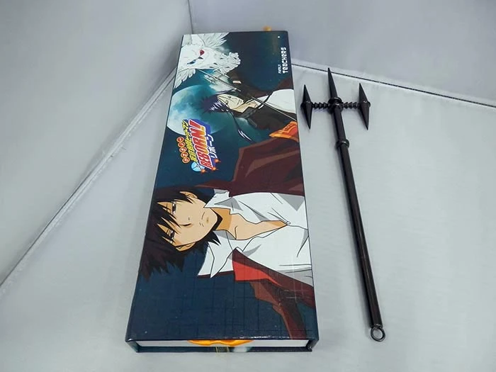 Hitman Reborn Mukuro Rokudo Chrome Dokuro Trident Key Chain Weapon Wooden Cosplay Prop 30cm Hitman Reborn Wholesale Retail Aliexpress Jewelry Accessories