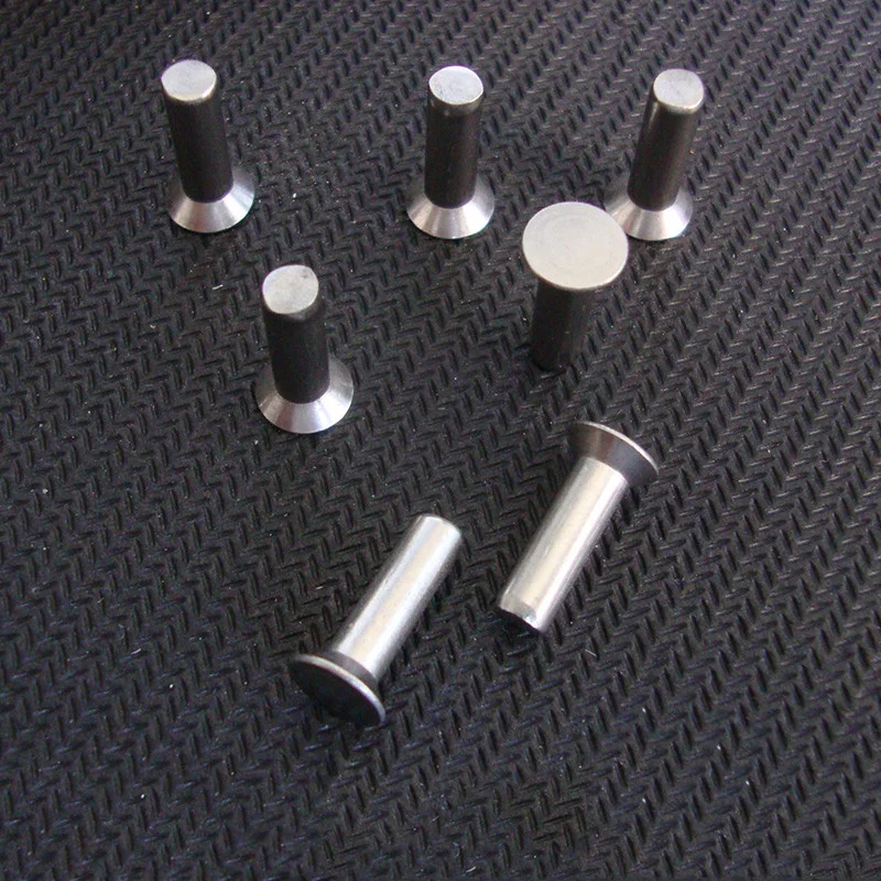 30pcs M4 stainless steel countersunk head solid rivet flat head rivets