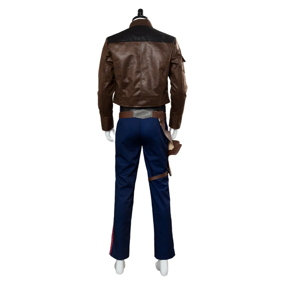Han Solo Cosplay Costume - Wars Cosplay Solo: a Wars Story Outfit for Men and Women - Full Set, Custom Made Halloween Costumes image 4