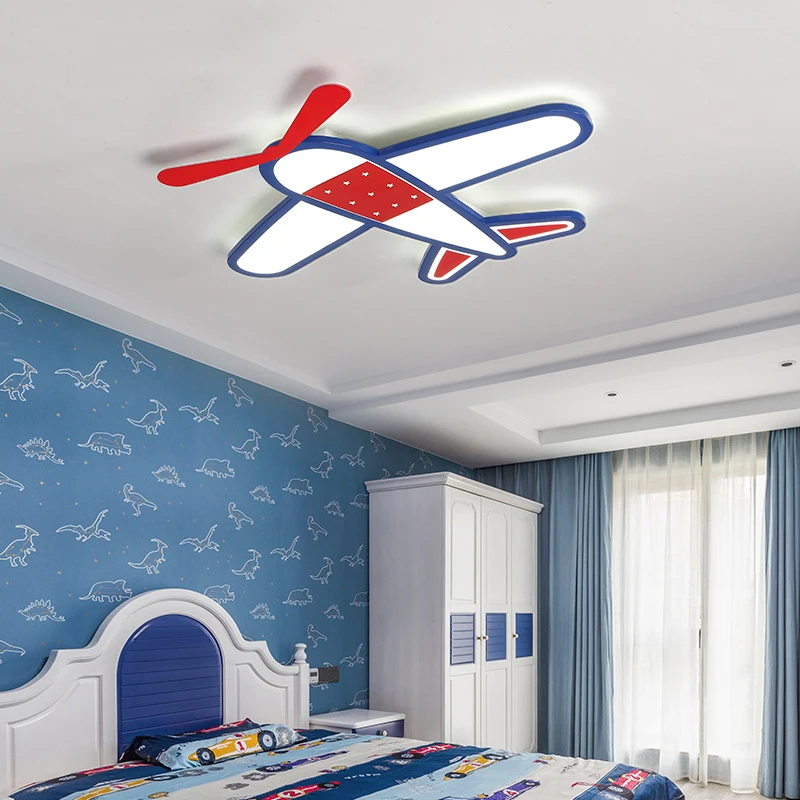 Plano de los niños soñando modernas luces de techo Led para sala de niños AC85-265V Sala lámpara de techo iluminación