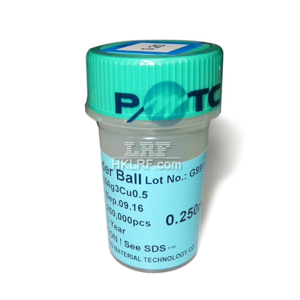 

Lead-Free Solder Balls 250k 0.25mm for BGA Reballing Soldering Balls