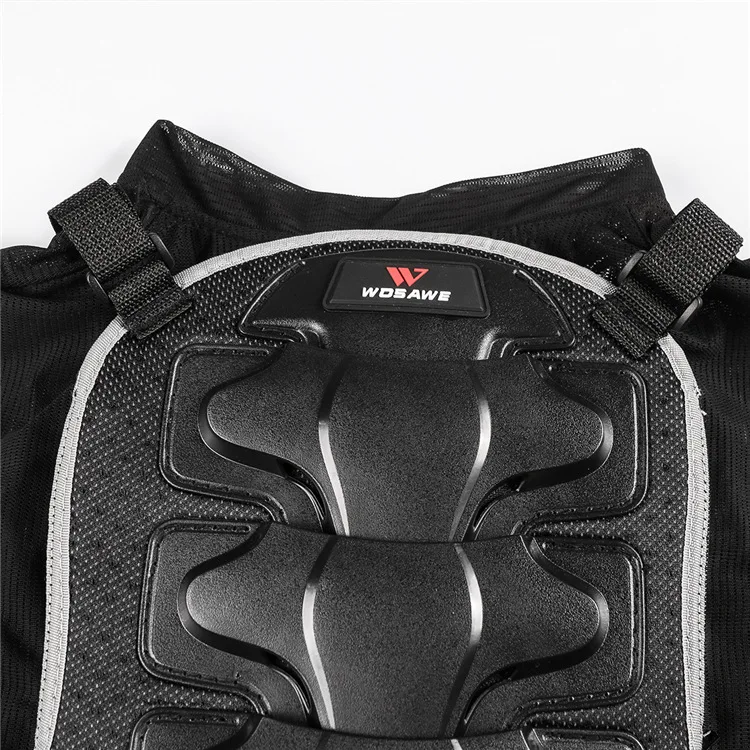 preto m 3xl spine peito protetor engrenagens jaqueta