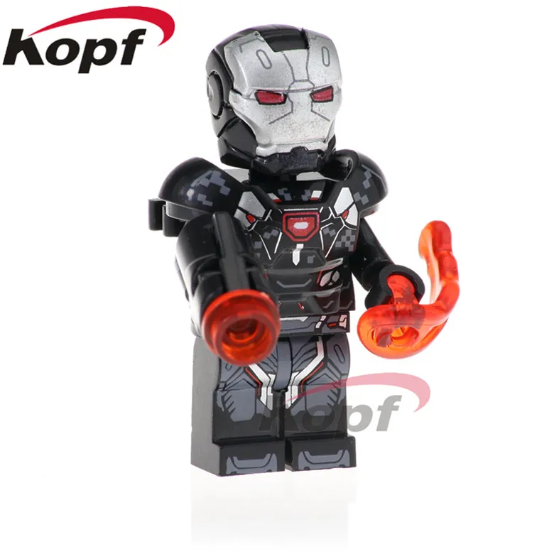 20Pcs XH 872 Building Blocks War Machine Figures Captain America Thanos Vision Super Heroes Bricks Collection Toys for children