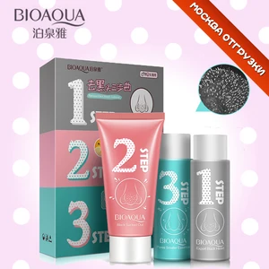 Маска для удаления черных точек на носу, уход за кожей, пилинг, лечение акне, маска для ухода за лицом, очищающее средство для пор, сужающее поры, черная голова, 3 шт. - изображение