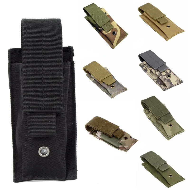 CQC Tactical Molle Airsoft Single Pistol Magazine Pouch Molle Clip
