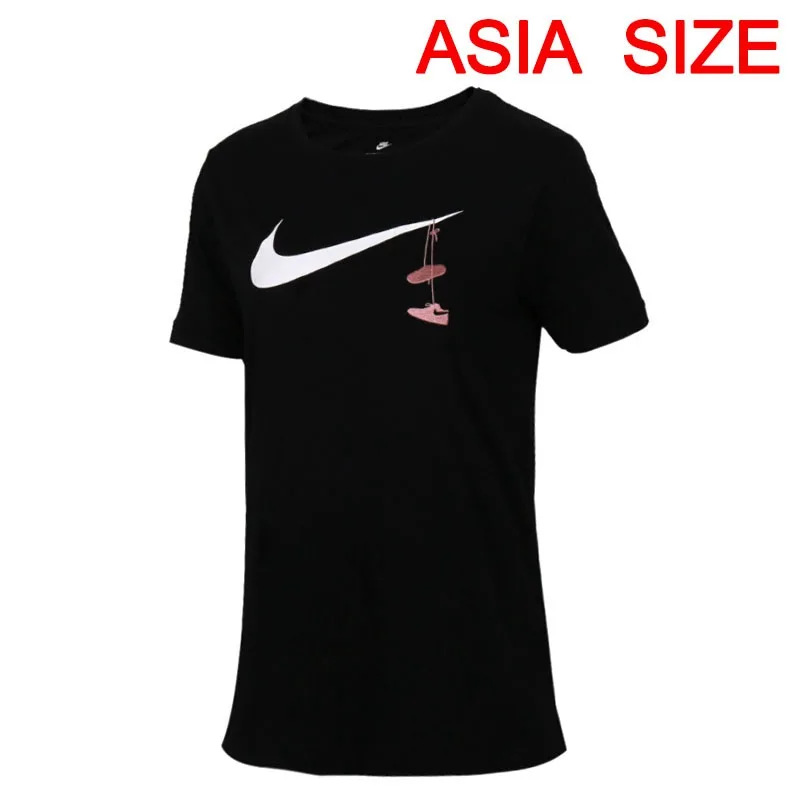 Новое поступление, оригинальные женские футболки с коротким рукавом, спортивная одежда - Цвет: 923335010