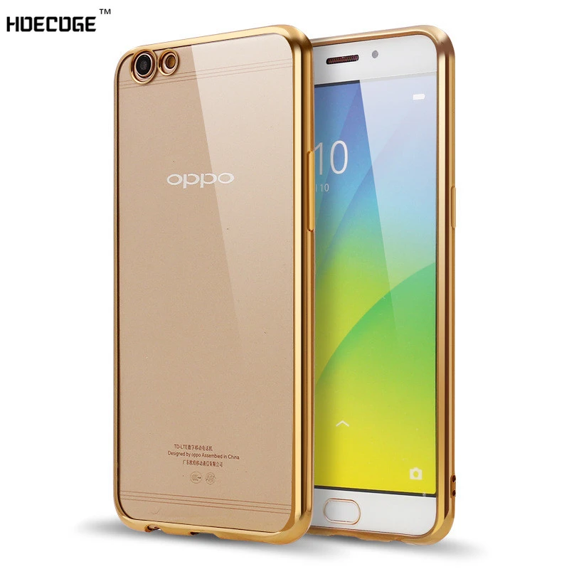 Hoecoge Electroplated Mobile Phone Case For Oppo R9 Plus Soft Silicone Plating Protective Cover For Oppo R9s Plus Coque Fundas Case For Oppo Mobile Phone Casesphone Cases Aliexpress