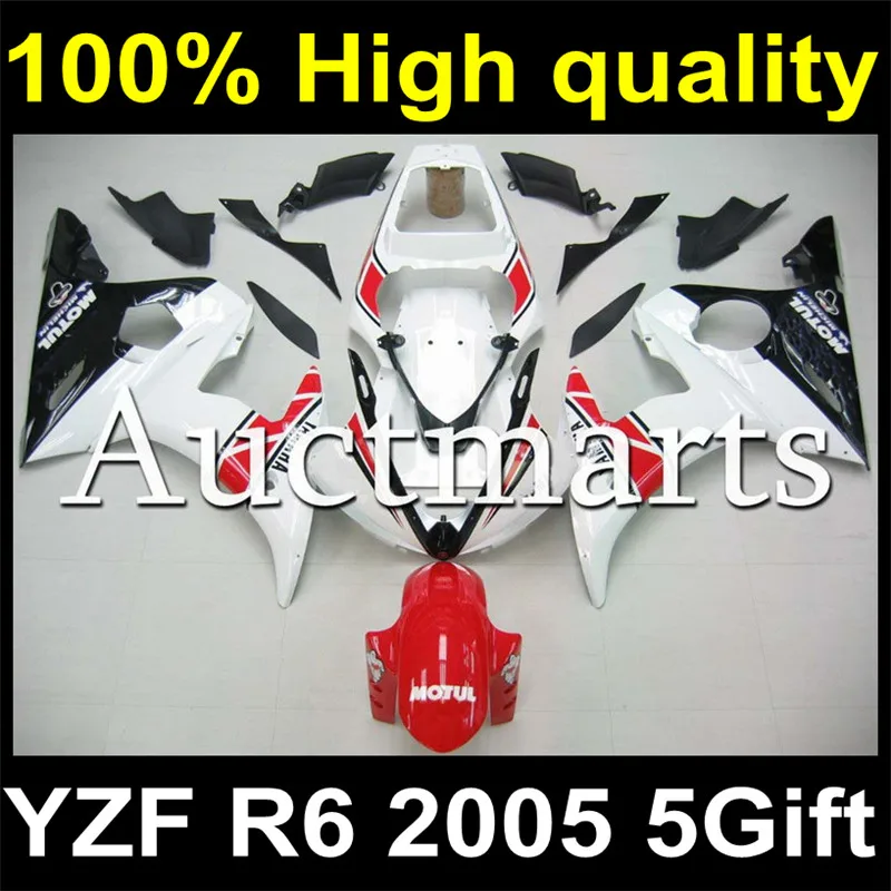 

Complete Plastic Fairing Kit For YAMAHA YZF R6 2005 05 Body Fairing Set Y05-05113399