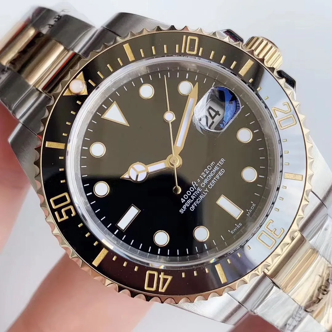 

LISM Luxury Brand Designer Watches 44mm Mens Watch Automatic Movement Mechanical aaa Ceramic Bezel Sapphire Men Wristwatches
