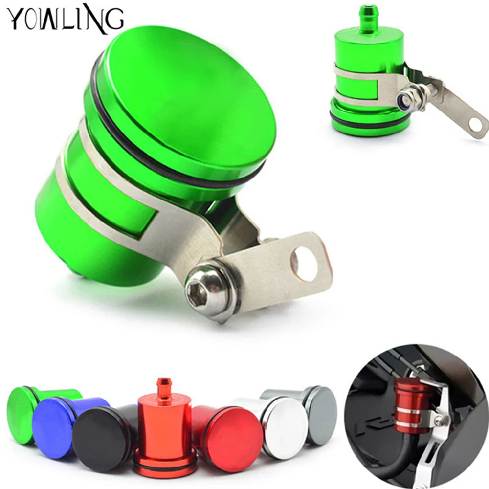 Universal Motorcycle Brake Fluid Reservoir Clutch Tank Oil Fluid Cup For KAWASAKI Z800 Z 800 ER6N Z750 Z1000 2013 2014 2015 2016