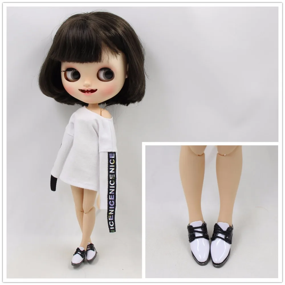 Neo Blythe Doll Classic Leather Shoes 3