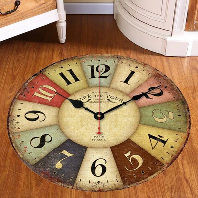 5 мм ультра-тонкий весенне-летний большой круглый коврик для гостиной, кофе Настольный коврик, скандинавский гардероб, учебный коврик для спальни Colck