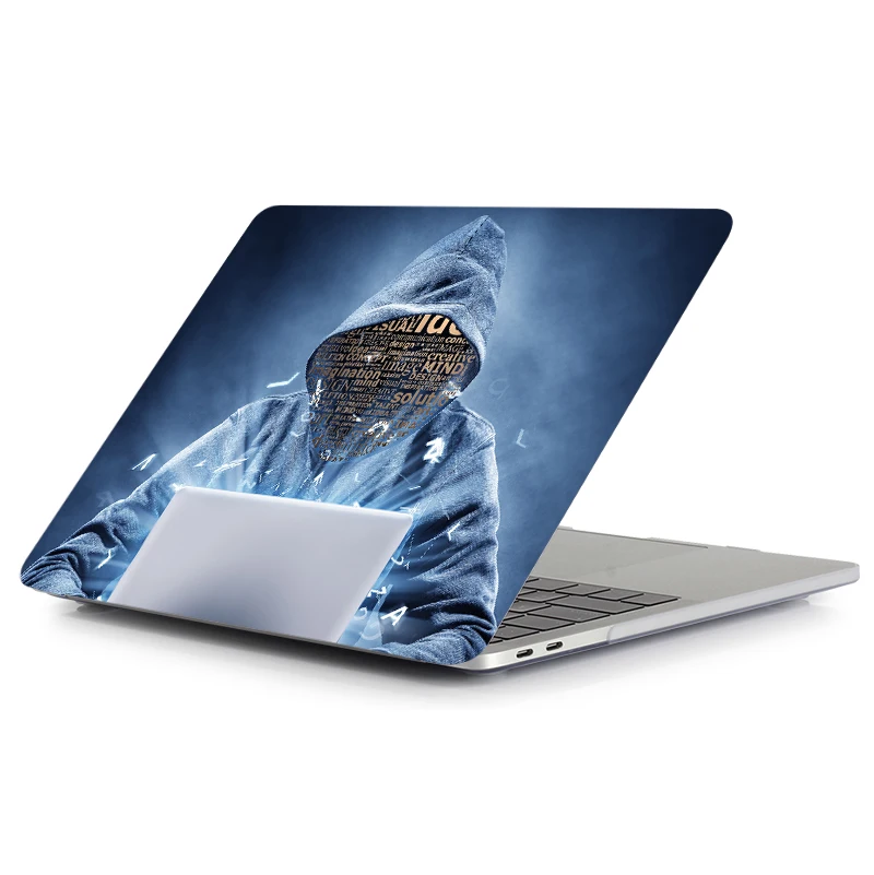 MTT для Apple Macbook Air Pro retina 11 12 13 15 дюймов чехол для ноутбука с сенсорной панелью ПК Жесткий Чехол таинственный хакер чехол для ноутбука