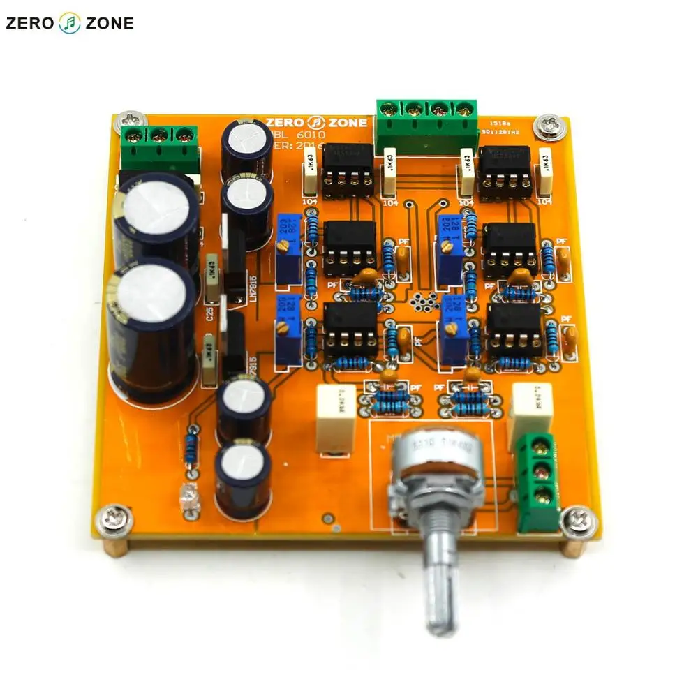 HIFI Preamplifier Board MBL-6010 Preamp assembled board with ALPS base on MBL6010D 