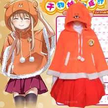 Anime Umaru Cosplay Doma Umaru Cos mujer otoño e invierno ropa de diario fiesta de Halloween