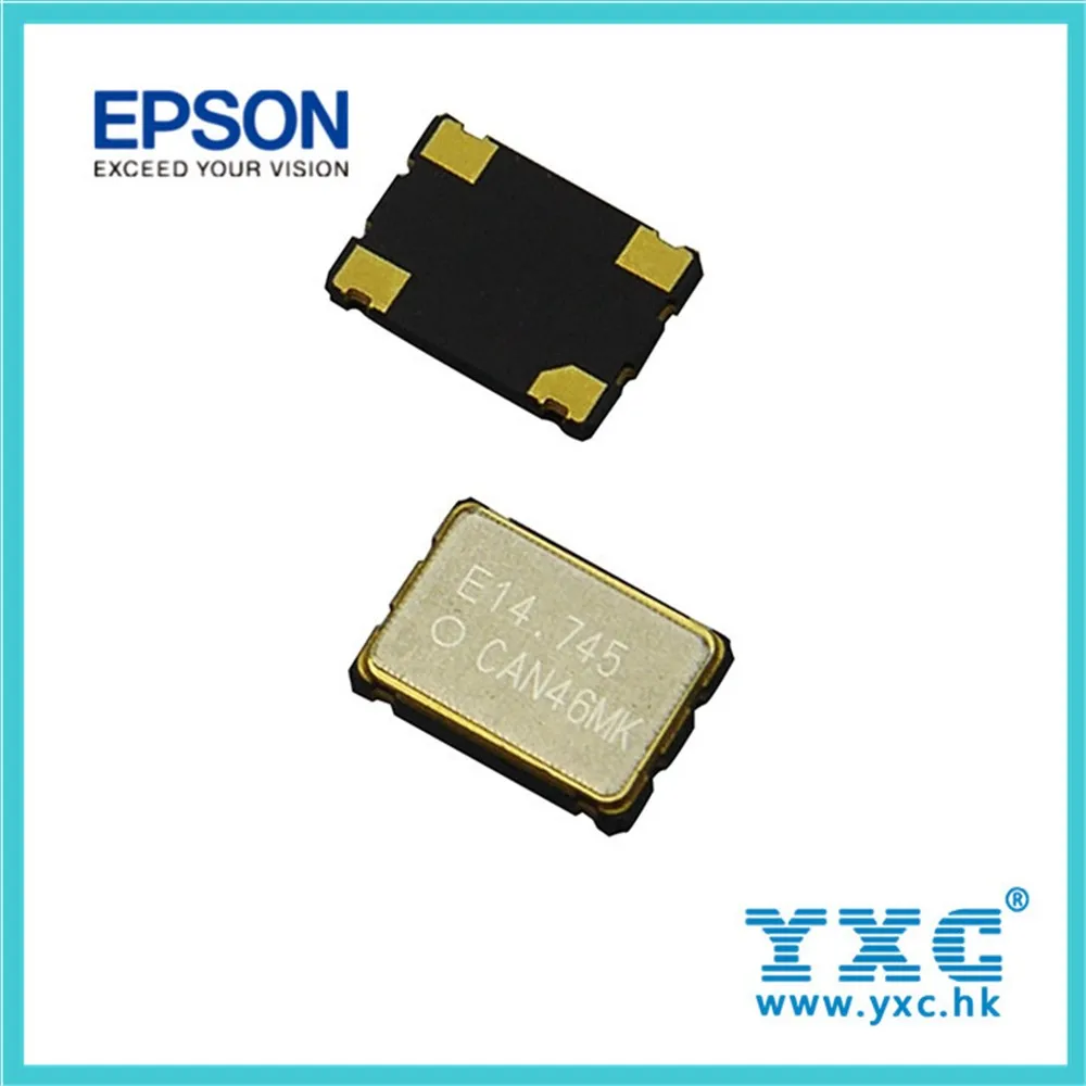 14.7456mhz 7050 Sg7050can Epson 4p 3.3v Quartz Crystal Oscillator 14