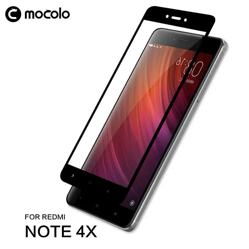 

Mocolo Full Cover Redmi Note 4X Tempered Glass Protector for Xiaomi Redmi Note 4 Tempered Glass Hongmi Note 4x Glass Mediatek