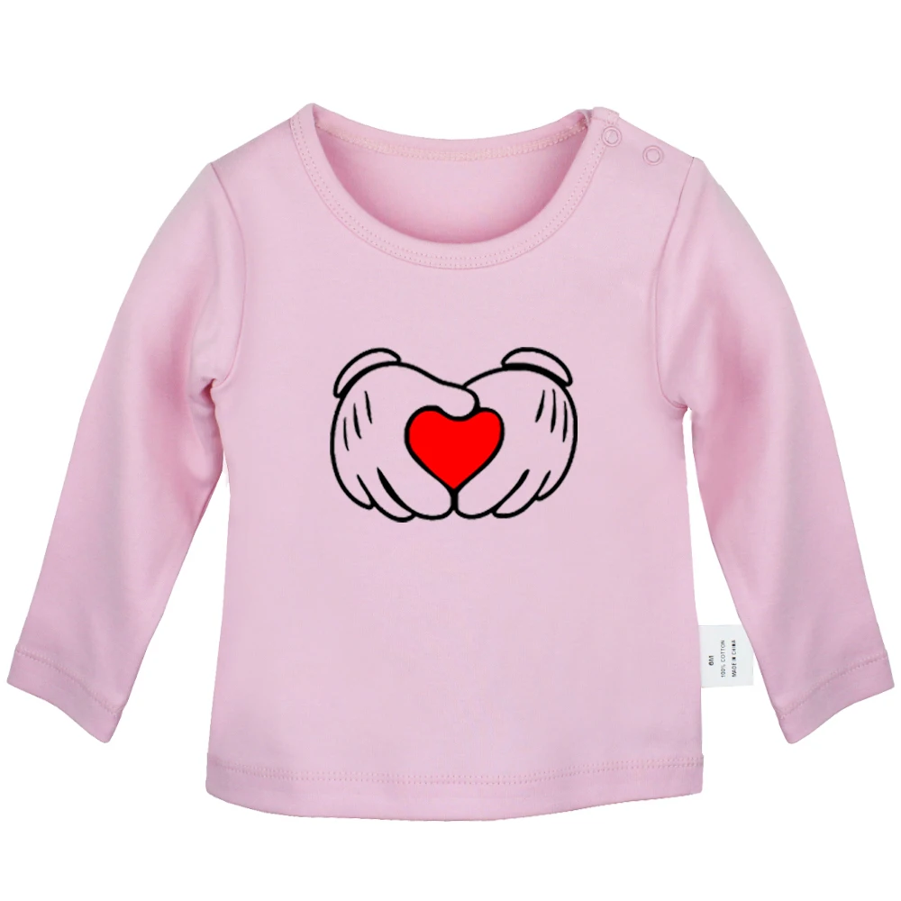 Rebellious/серые футболки для новорожденных с принтом «Алиса в стране чудес» для девочек футболки с длинными рукавами для малышей - Цвет: YbBabyYP073C