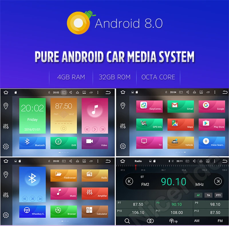 Perfect IPS 2 Din Android 9.0 Car Radio For Peugeot 407 2004-2010 Car Multimedia Player Stereo Auto Audio GPS Navigation DVD Video 47