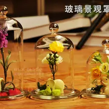 1 x стеклянная крышка ваза для цветов(цветок, камни и животное не включены) ваза для цветов свадебное украшение Свадебное приглашение