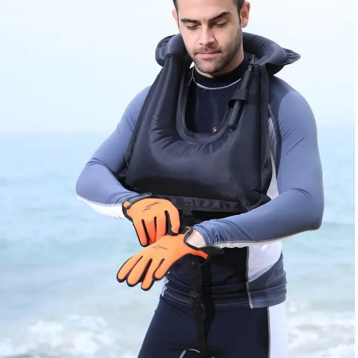 1 пара гидрокостюм неопреновые противоскользящие перчатки 1,5 мм для мужчин и женщин для дайвинга, серфинга, плавания FH99