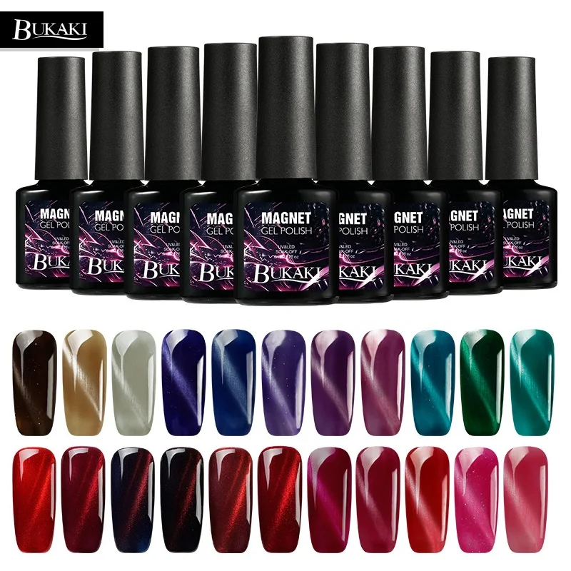 Cat Eye Magnetic Gel With Base And Top Cat Eye Magnetic Gel With Base And Top