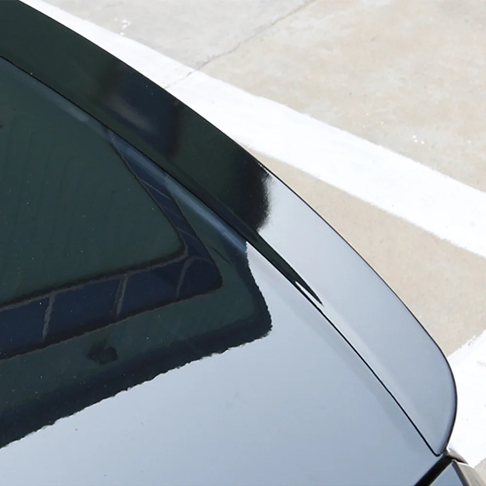 Для Volkswagen Passat B8 спойлер черный спойлер для автомобиля Стайлинг внешний задний багажник Крыло загрузки крыша губ белый спойлер