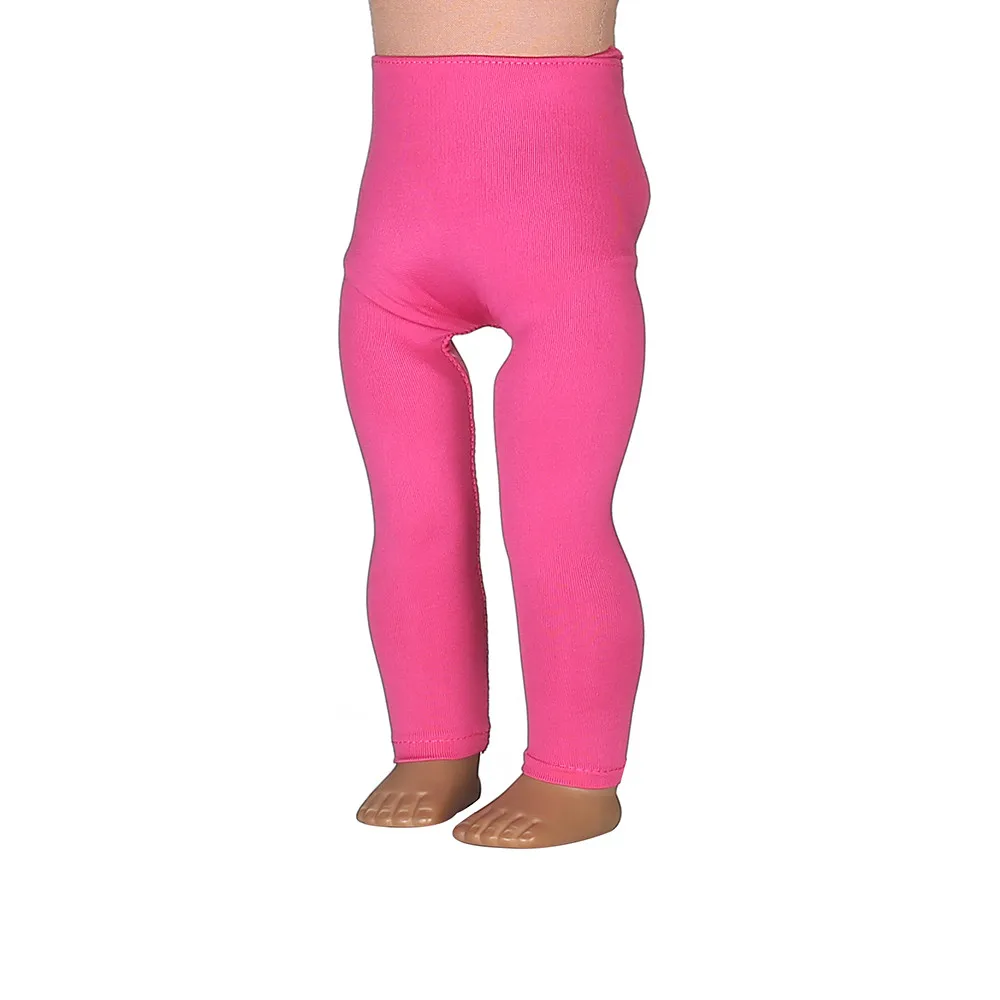 Леггинсы облегающие 2 цвета 18 дюймов|doll clothes|fashion doll clothesbaby clothes |