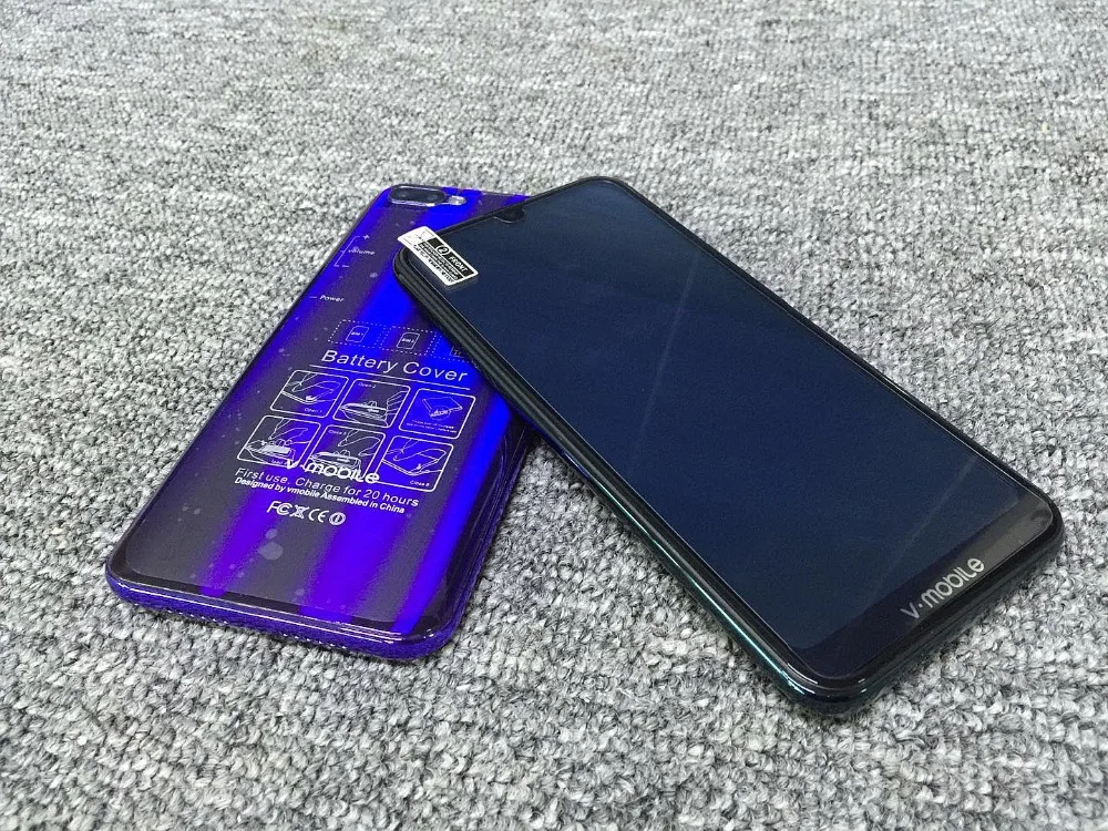 TEENO Vmobile M9 мобильный телефон Android 8 1 4 Гб + 64 6 26 &quotэкран капли celular 4G отпечаток пальца