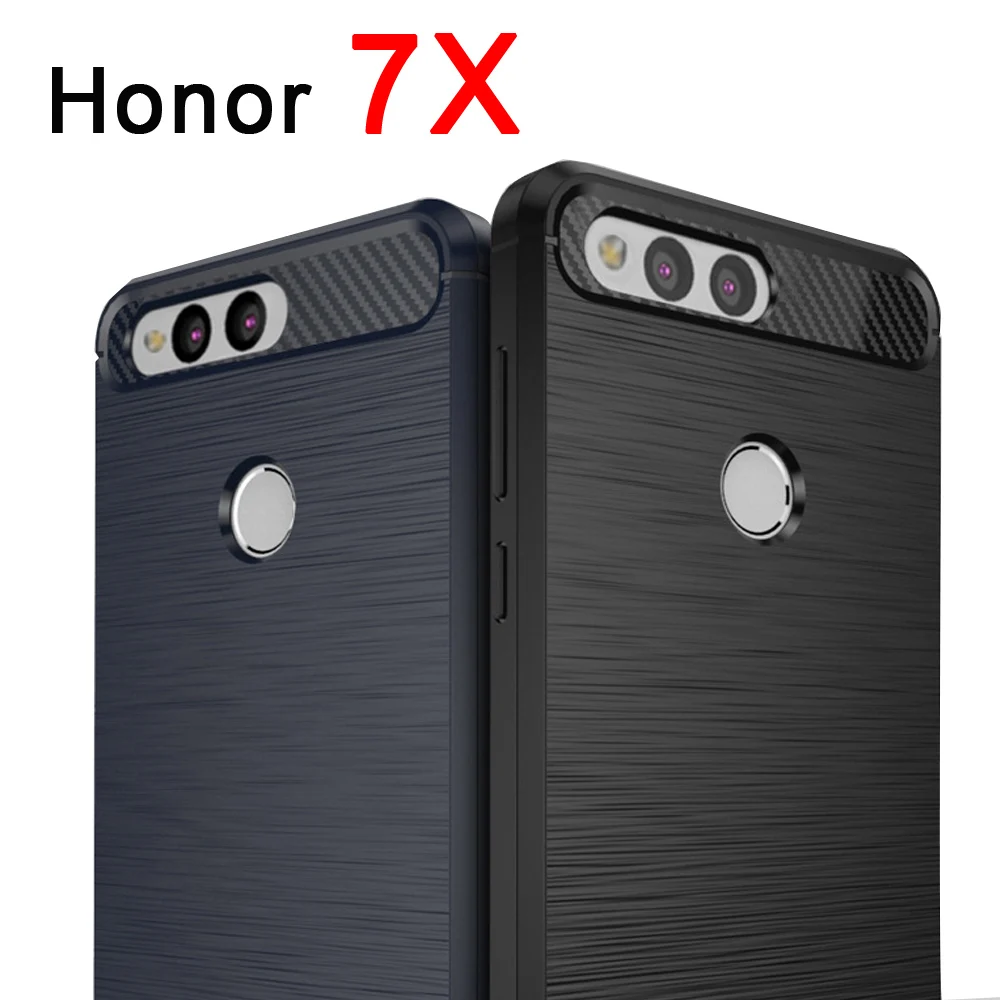 

Honer case on honor 7x honor7x cover for Huawei 7 x x7 bumper mate se phone cases skin Huavei hono coque protective shell luxury