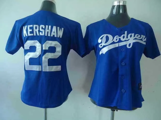 blue womens dodgers jersey