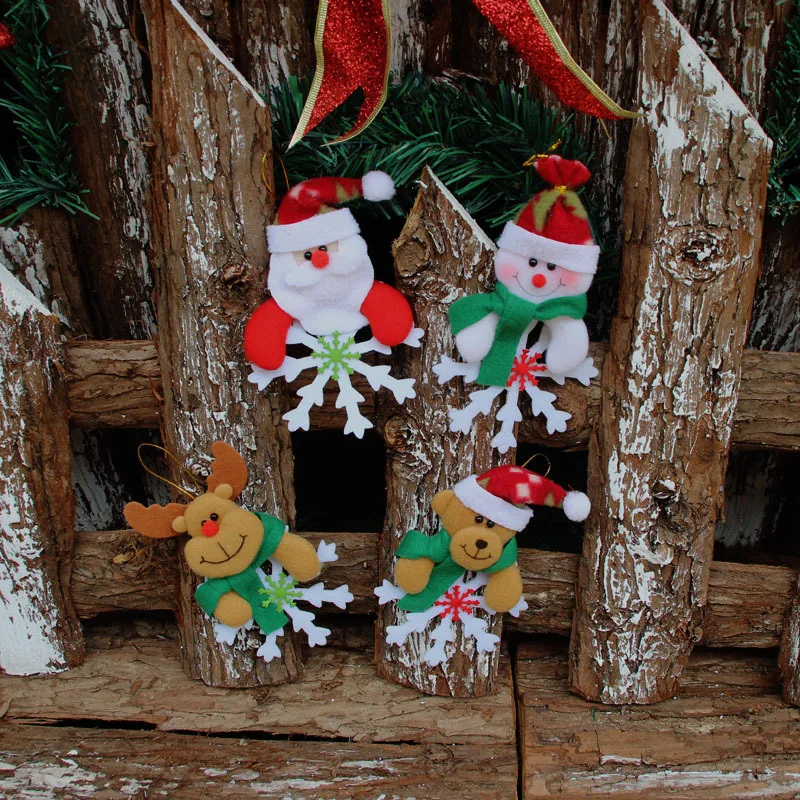 Милые украшения ручной работы на рождественскую елку, подвески на веревке, куклы, подарок на день рождения, вечерние украшения на окно, 15x11