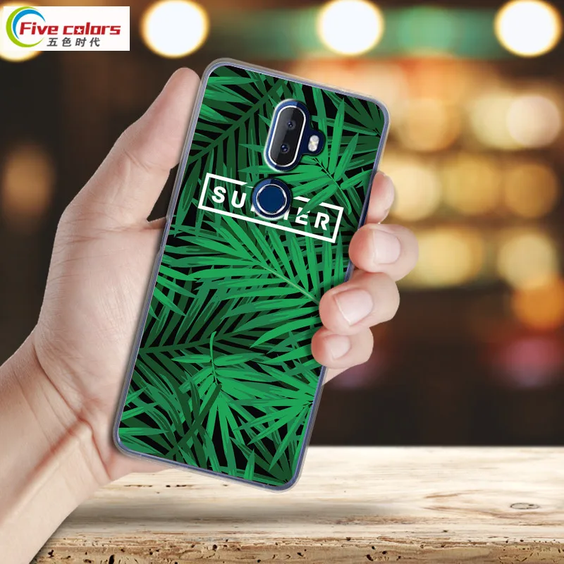 Phone Case For Alcatel 3V 6.0&quot Silicone Luxury Protective Back Cover 5099D TPU Painted Fundas |