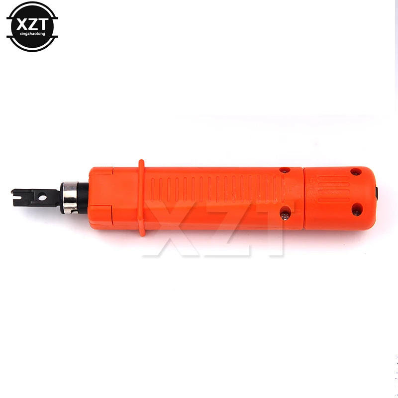 imbaprice network cable tester High Quality Network RJ45 RJ11 Cable Crimper Wire Cut Off Impact Punch Down Tool Impact Punch Down Insert Cutter Cable Terminat imbaprice network cable tester