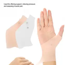 Новые силиконовые магнитная терапия палец поддержка перчатки запястье артрит сжатия боли