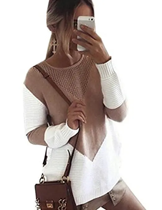 

christmas sweater plus size top 2018 winter casual loose o-neck woman sweaters long sleeve pullover fashion knit female