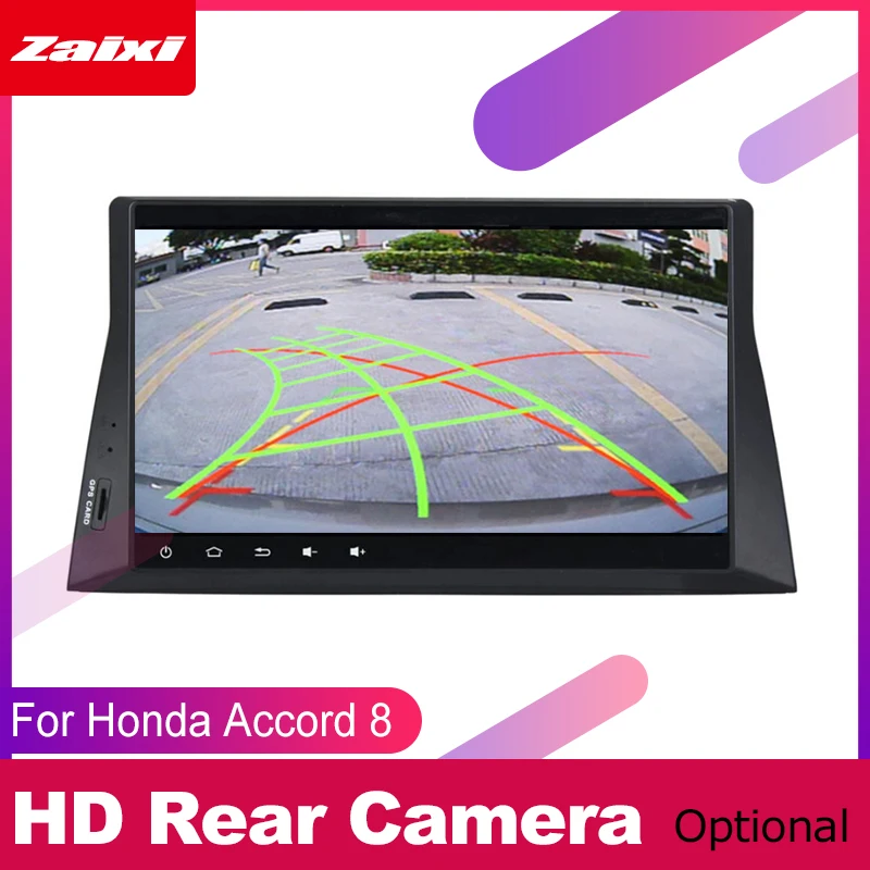 Sale ZaiXi android car gps multimedia player For Honda Accord 8 2008~2012 car dvd navigation radio video audio player Navi Map 2