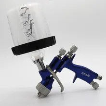 Нержавеющая сталь насадка пистолет-распылитель с адаптером селфи-стик pps бак чернила на водной основе, распылительный окрашивающий пистолет/Автомобильная Краска пистолет/распылитель пистолет/пневматические инструменты