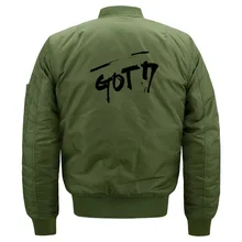 Kawaii Kpop Band GOT7 вентиляторы Бомбер куртка для женщин и мужчин милые дамы получили 7 значок Джексон BamBam стеганые куртки плюс размер S-5XL