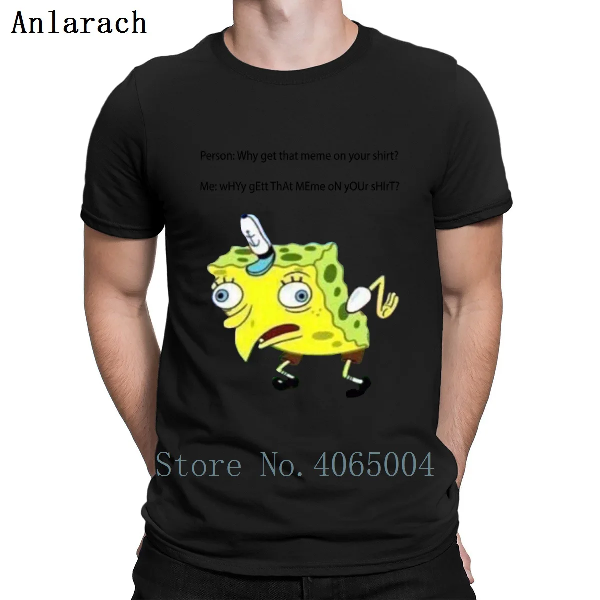 cheap Spongbob Meme T Shirt Famous Customize Building Novelty Male Euro Size S 3xl Short Sleeve Summer Style Shirt